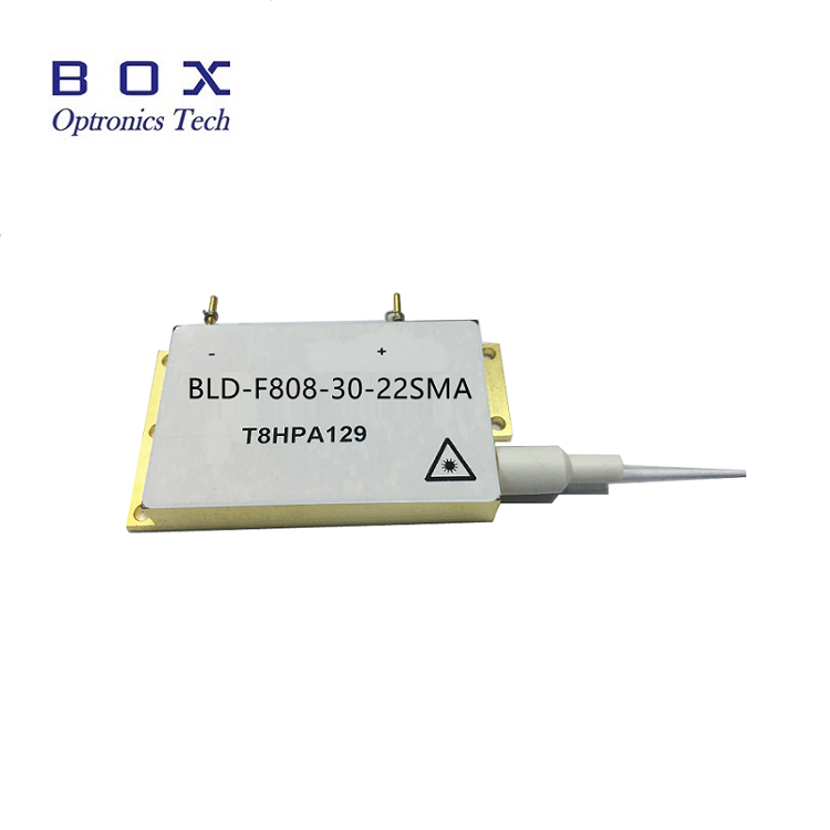 450nm 10W multimodus fiberkoblet laserdiode